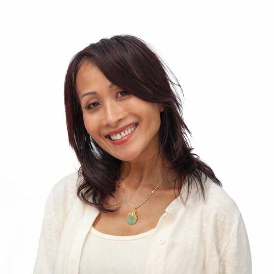 Profile image of Sammy LaFargue, a petite Cambodian woman with dark eyes and long black hair.